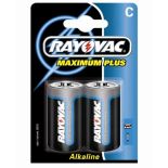 2 x Rayovac Maximum Plus LR14 C MN1400 4014 (blister)