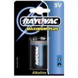 1 x Rayovac Maximum Plus 6LR61 9V MN1604 4022 (blister)