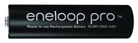 akumulatorek Panasonic Eneloop PRO R6 AA 2550mAh BK-3HCDE - 1 sztuka