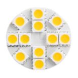 Żarówka 12 SMD5050 G4 ciepła 2,6W 12-24V