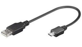 kabel micro USB do szybkiego ładowania telefonów Goobay