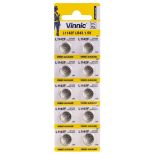 10 x bateria alkaliczna mini Vinnic G12 / AG12 / L1142 / LR43 / 186 / V12GA / RW84 / D186