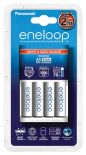 Ładowarka Panasonic Eneloop BQ-CC16 + 4 x R6/AA Eneloop 2000mAh BK-3MCCE