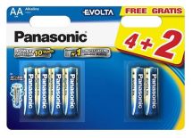 6 x Panasonic Evolta LR6/AA (blister)