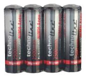 4 x akumulatorki Technoline R6 AA Ni-MH 2700mAh