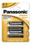 2 x Panasonic Alkaline Power LR14 / C (blister)