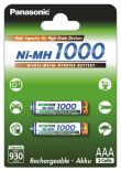 2 x akumulatorki Panasonic R03 AAA Ni-MH 1000mAh (blister)