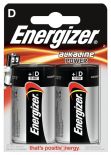 2 x bateria alkaliczna Energizer Alkaline Power LR20/D (blister)