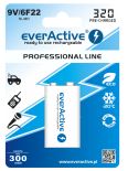 akumulatorek everActive 6F22/9V Ni-MH 320 mAh ready to use