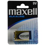 1 x bateria alkaliczna Maxell Alkaline 6LR61/9V