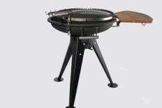 Grill ogrodowy GIPFEL średnica 64cm metalowy na trójnogu 5705