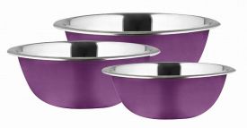 Miski fioletowe ELO Purple 3szt. 6686