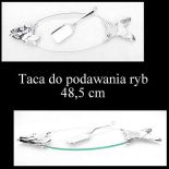 Taca Patera na rybę + łopatka 48,5cm Plater