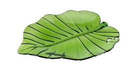 Granchio Talerz akrylowy Tropical Leaf 18x22cm 88768