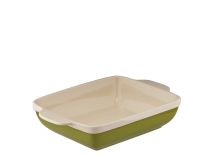 Granchio Naczynie ceramiczne prostokątne Natura Oliva 37x27cm 88512