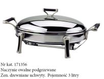 Podgrzewacz do potraw owalny 3,0L Regent Zen 171356