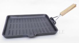 Patelnia żeliwna grillowa 26,5cm TW3790