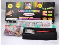 Zestaw 600 gumek krosno do bransoletek loom bands