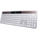 KLAWIATURA LOGITECH K750 WHITE MAC BEZPRZEWODOWA US