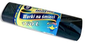 PAKUŚ WORKI MOCNE 160L G A10 CZARNE 5413