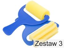 Wałki Gąbkowe Zestaw 3 [ZESTAW 12 KOMPLETÓW]