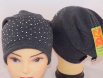 SMERFETKA CZAPKA BEANIE MICRO-POLAR PRZYPINANA M/L