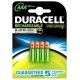 Akumulatorki R03 Duracell  NiMh 800mAh 4pack