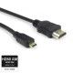 Kabel HDMI/microHDMI Qoltec 1,0m