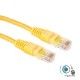 Patchcord UTP cat.5e 2m żółty