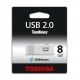 Pendrive Toshiba 8GB Hayabusa White