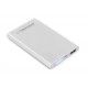 Powerbank Esperanza EMP116S Super Slim Nucleus 4400mAh srebrny