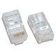 Wtyk RJ45 4World 100szt. folia