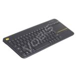 Logitech K400 Plus Wireless Touch Keyboard Czarna