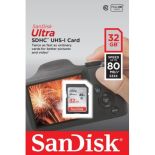 SanDisk Ultra SDHC 32GB 80MB/s UHS-I Class 10