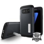 SPIGEN SGP  Slim Armor Metal Slate Etui Galaxy S7