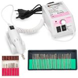 FREZARKA DO PAZNOKCI MANICURE PEDICURE + FREZY 42E POWERMAT