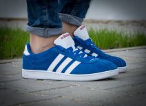 ADIDAS VLNEO COURT (F38481) - Niebieski