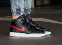 JORDAN 1 RETRO HIGH BG (705300-012) - Czarno-czerwony