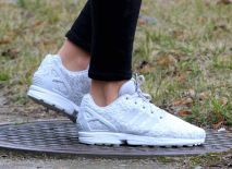 ADIDAS ZX FLUX (BY9830) - Biało-srebrny