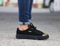 PUMA Suede Platform Gold (362222-02)