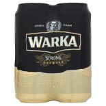 Piwo Warka Strong 4x0,5l.