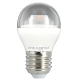 Integral żarówka LED E27 Mini Globe 4W (25W) 2700K 250lm Clear barwa biała ciepła