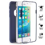 PURO Total Protection Cover - Etui iPhone 6s / iPhone 6 (granatowy)