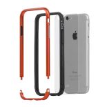 Moshi iGlaze Luxe - Etui z aluminiową ramką iPhone 6s / iPhone 6 (Alloy Orange)