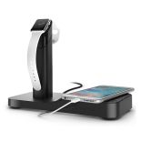 Griffin WatchStand Powered Charging Station - Stacja dokująca do Apple Watch & iPhone & iPad (czarny)