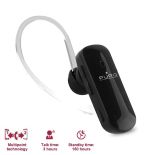 PURO Multipoint Bluetooth Headset - Zestaw słuchawkowy Bluetooth 3.0 + obsługa 2 urządzeń jednocześnie w/micro USB (czarny)