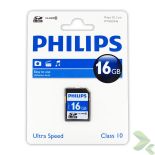 Philips Karta Pamięci SDHC 16GB Class 10