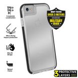 PURO Impact Pro Hard Shield - Etui iPhone 8 / 7 (czarny)