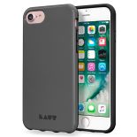 Laut HUEX - Etui iPhone 8 / 7 / 6s / 6 z 2 foliami na ekran w zestawie (Black)