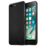 Laut SLIMSKIN - Etui iPhone 8 Plus / 7 Plus z 2 foliami na ekran w zestawie (Jet Black)